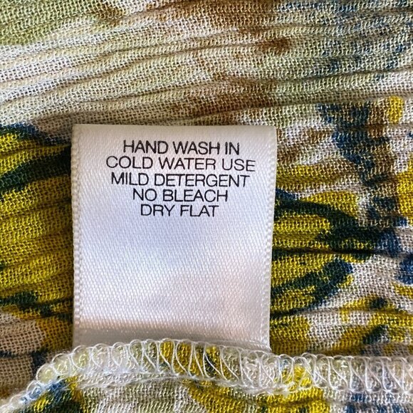 CHELSEA & VIOLET Valley Floral Rope Mini Tropical Sun Dress Sz L #349H - Picture 10 of 10